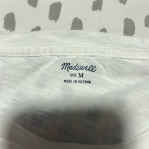 Madewell bias cut paper thin T-shirt
